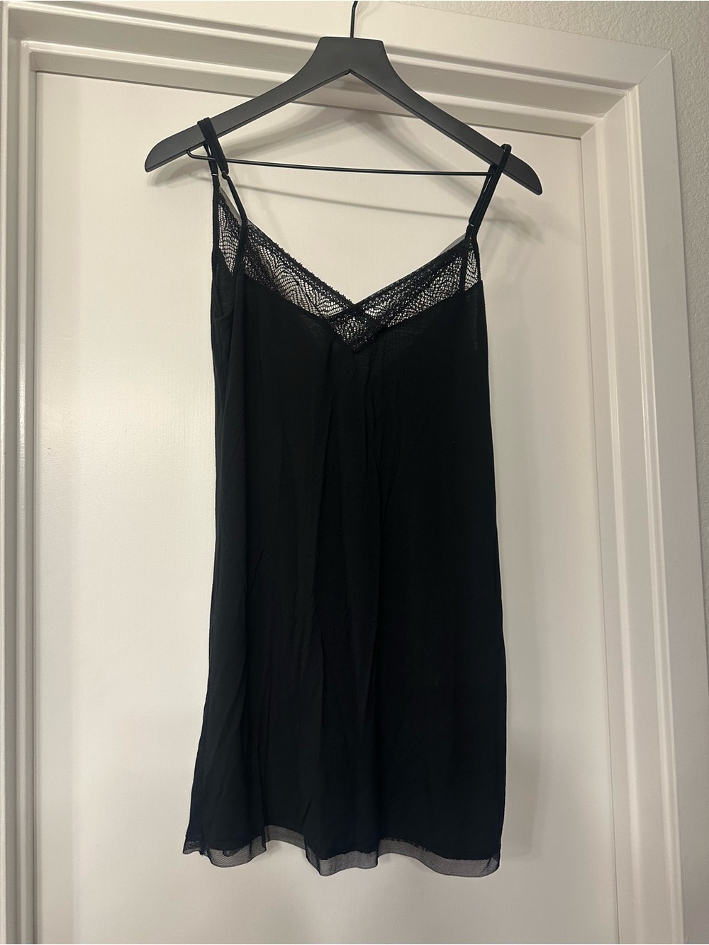 Victoria's Secret Black Lingerie Slip